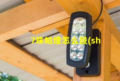 7珠帕燈怎么設(shè)置 54珠帕燈怎么設(shè)置